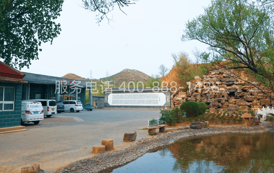 福安园公墓水系
